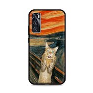 TopQ Vivo Y70 silicone Scared Cat 67258 - Phone Cover