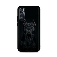 TopQ Vivo Y70 silicone Dark Pitbull 67249 - Phone Cover