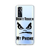 TopQ Vivo Y70 silicone Don't Touch transparent 67194 - Phone Cover