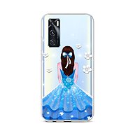 TopQ Vivo Y70 silicone Blue Princess 67186 - Phone Cover