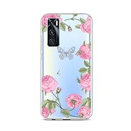 TopQ Vivo Y70 silicone Peonies 67184 - Phone Cover