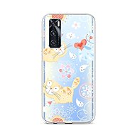 TopQ Vivo Y70 silicone Happy Cats 67087 - Phone Cover