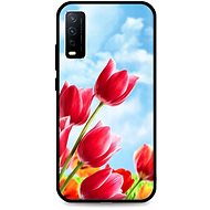 TopQ Vivo Y20s silicone Tulips 67120 - Phone Cover