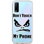 TopQ Vivo Y11s silicone Don't Touch transparent 66624 - Phone Cover