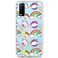 TopQ Vivo Y11s silicone Chunky Unicorns 66596 - Phone Cover