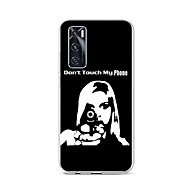 TopQ Vivo Y70 Silicone Don't Touch Gun 67080 - Phone Cover
