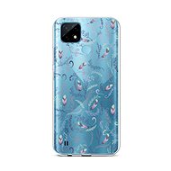 TopQ Realme C21 Silicone Feather 2 66855 - Phone Cover