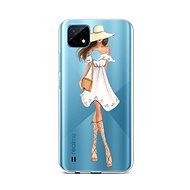 TopQ Realme C21 Silicone Lady 5 66852 - Phone Cover