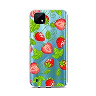 TopQ Realme C21 Silicone Strawberries 66838 - Phone Cover
