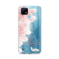TopQ Realme C21 Silicone Blooming Deer 66830 - Phone Cover
