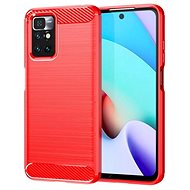 TopQ Xiaomi Redmi 10 Silicone Red 66744 - Phone Cover