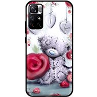 TopQ Xiaomi Redmi Note 11 Silicone Teddy Bear 67398 - Phone Cover