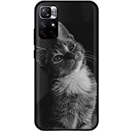 TopQ Xiaomi Redmi Note 11 Silicone Cute Cat 67385 - Phone Cover