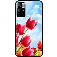 TopQ Xiaomi Redmi Note 11 Silicone Tulips 67368 - Phone Cover