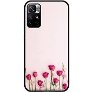 TopQ Xiaomi Redmi Note 11 Silicone Roses 67367 - Phone Cover