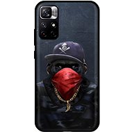 TopQ Xiaomi Redmi Note 11 Silicone Monkey Gangster 67341 - Phone Cover
