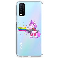 TopQ Vivo Y20s Silicone Rainbow Gun 67011 - Phone Cover