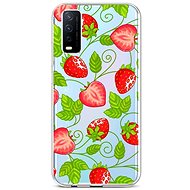 TopQ Vivo Y20s Silicone Strawberries 67002 - Phone Cover