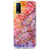 TopQ Vivo Y20s Silicone Abstract Tree 66948 - Phone Cover