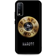 TopQ Vivo Y20s Silicone Plata O Plomo 67131 - Phone Cover