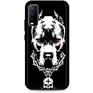 TopQ Vivo Y20s Silicone Fighting Dog 67111 - Phone Cover