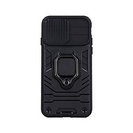 TopQ iPhone 13 Pro Max Durable Ring Lens Black 67456 - Phone Cover