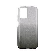 TopQ Xiaomi Redmi 10 Glitter Silver-Black 67421 - Phone Cover