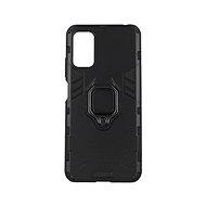 TopQ Xiaomi Redmi Note 10 5G Durable Black with Ring 67372 - Phone Cover