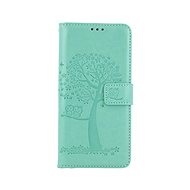 TopQ Xiaomi Redmi 10 Book Green Tree Owls 67693 - Phone Case