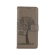 TopQ Xiaomi Redmi Note 11 Pro Book Grey Tree Owls 67745 - Phone Case