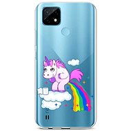 TopQ Realme C21 Silicone Rainbow Disaster 66848 - Phone Cover