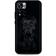 TopQ Xiaomi Redmi Note 11 Pro Silicone Dark Pitbull 67868 - Phone Cover