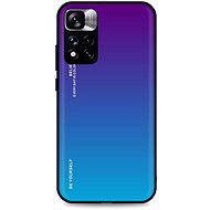 TopQ LUXURY Xiaomi Redmi Note 11 Pro Solid Rainbow Purple 67960 - Phone Cover