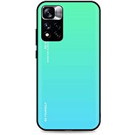 TopQ LUXURY Xiaomi Redmi Note 11 Pro Solid Rainbow Green 67959 - Phone Cover