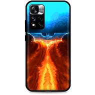TopQ Xiaomi Redmi Note 11 Pro Silicone Fiery Batman 67954 - Phone Cover