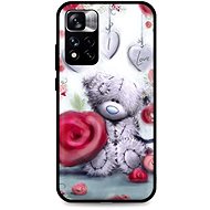 TopQ Xiaomi Redmi Note 11 Pro Silicone Teddy Bear 67951 - Phone Cover