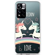 TopQ Xiaomi Redmi Note 11 Pro Silicone Unicorn Love 68053 - Phone Cover
