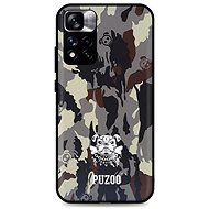 TopQ Xiaomi Redmi Note 11 Pro 3D Silicone Camouflage with Bulldog 68073 - Phone Cover