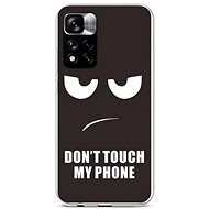 TopQ Xiaomi Redmi Note 11 Pro Silicone Don't Touch 68061 - Phone Cover