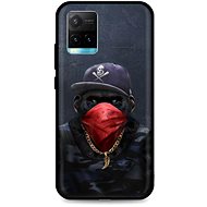 TopQ Vivo Y21s Silicone Monkey Gangster 68344 - Phone Cover
