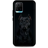 TopQ Vivo Y21s Silicone Dark Pitbull 68303 - Phone Cover