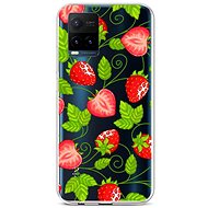 TopQ Vivo Y21s Silicone Strawberries 68453 - Phone Cover