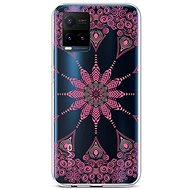 TopQ Vivo Y21s Silicone Pink Mandala 68404 - Phone Cover
