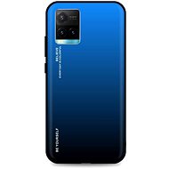 TopQ LUXURY Vivo Y21s Solid Rainbow Blue 68255 - Phone Cover