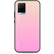TopQ LUXURY Vivo Y33s Solid Rainbow Apricot 68249 - Phone Cover