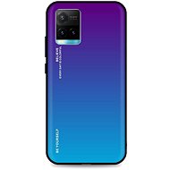 TopQ LUXURY Vivo Y33s Solid Rainbow Purple 68247 - Phone Cover