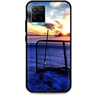 TopQ Vivo Y33s Silicone Hockey Sunset 68193 - Phone Cover