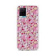 TopQ Vivo Y33s Silicone Pink Bunnies 68136 - Phone Cover