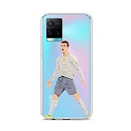 TopQ Vivo Y33s Silicone Footballer 68077 - Phone Cover