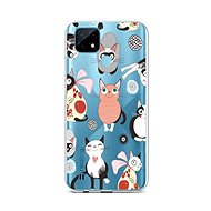 TopQ Realme C21 Silicone Cats 2 66810 - Phone Cover